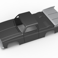 Shell of Dragster truck Scale 1:25 - Thumbnail 2