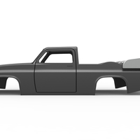 Shell of Dragster truck Scale 1:25 - Thumbnail 7