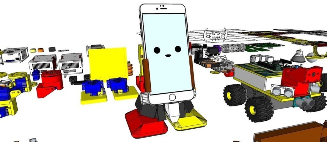 MobBob V2 Remix - Smart Phone Controlled Robot