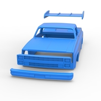 Shell of Dragster truck Scale 1:25 - Thumbnail 17