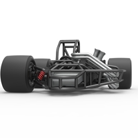 Supermodified 3-to-1 race car Base Scale 1:25 - Thumbnail 6