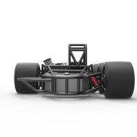 Supermodified 3-to-1 race car Base Scale 1:25 - Thumbnail 14