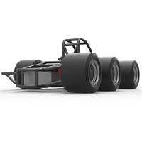 Supermodified 3-to-1 race car Base Scale 1:25 - Thumbnail 16