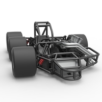 Supermodified 3-to-1 race car Base Scale 1:25 - Thumbnail 22