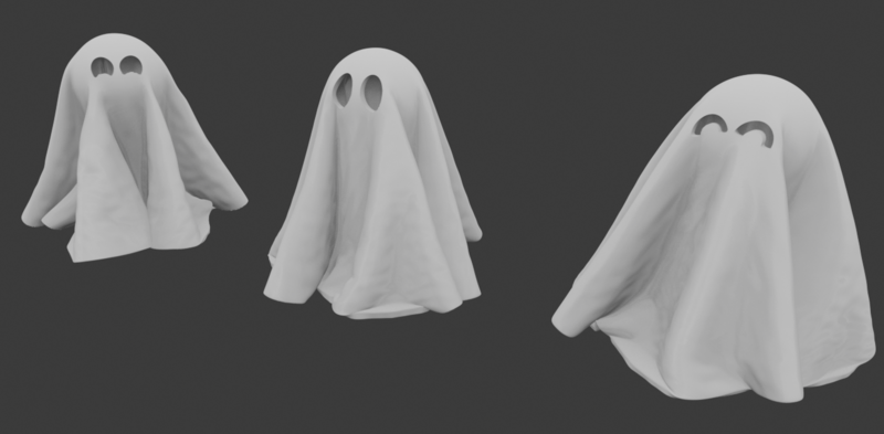 Halloween Cute Ghosts