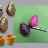 Small Easter Egg 3D Printing 56378