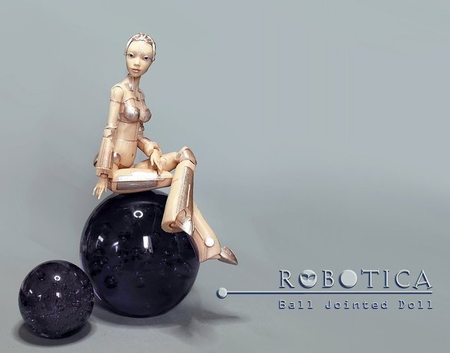Robot woman "Robotica" 3D Print 56382