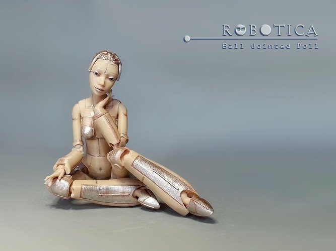 Robot woman "Robotica" 3D Print 56384