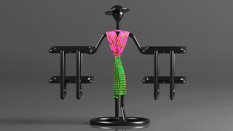 Creative in innovation Metal Stylish Tabletop Remote Holder