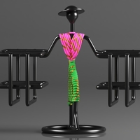 Creative in innovation Metal Stylish Tabletop Remote Holder - Thumbnail 2