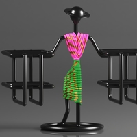 Creative in innovation Metal Stylish Tabletop Remote Holder - Thumbnail 10