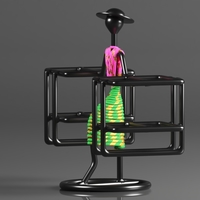 Creative in innovation Metal Stylish Tabletop Remote Holder - Thumbnail 13