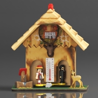 German Black Forest weather house - Thumbnail 2