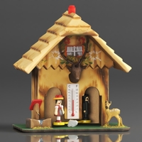 German Black Forest weather house - Thumbnail 3