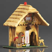 German Black Forest weather house - Thumbnail 4