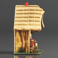 German Black Forest weather house - Thumbnail 6