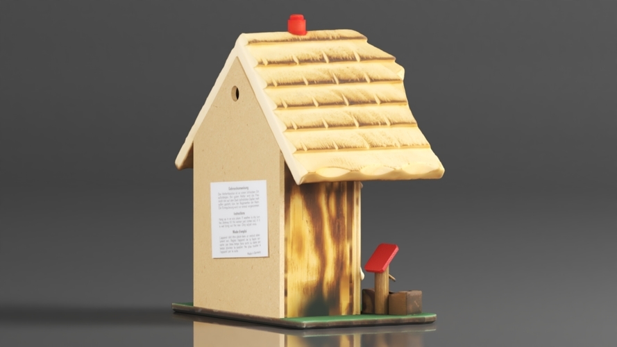 German Black Forest weather house 3D Print 564116