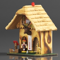 German Black Forest weather house - Thumbnail 13