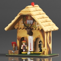 German Black Forest weather house - Thumbnail 14