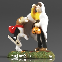 Snow Village Halloween Accessories Peanuts Snoopy's Treat - Thumbnail 3