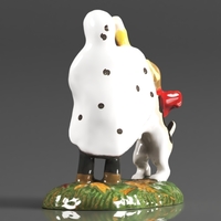 Snow Village Halloween Accessories Peanuts Snoopy's Treat - Thumbnail 8