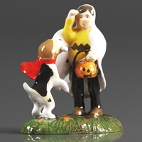 Snow Village Halloween Accessories Peanuts Snoopy's Treat - Thumbnail 14