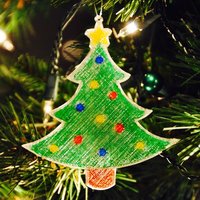 Small Christmas Ornaments for Kids to Paint 3D Printing 56414
