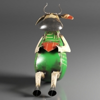 Recycled Metal Yard Art. Gorgeous Cow Decor - Thumbnail 16