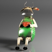 Recycled Metal Yard Art. Gorgeous Cow Decor - Thumbnail 15