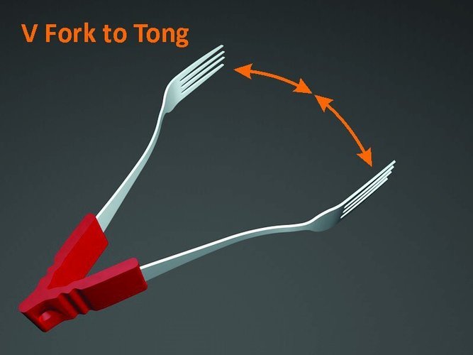 V Forks to Tong