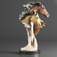 Wild at Heart Horse Sculpture Earth Tones  - Thumbnail 7