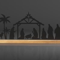 Pinkunn Nativity Sets for Christmas Indoor Decor - Thumbnail 1