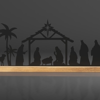 Pinkunn Nativity Sets for Christmas Indoor Decor - Thumbnail 2