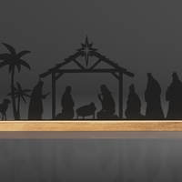 Pinkunn Nativity Sets for Christmas Indoor Decor - Thumbnail 3