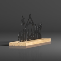 Pinkunn Nativity Sets for Christmas Indoor Decor - Thumbnail 8