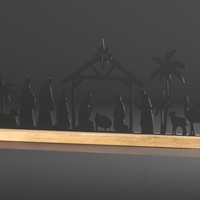 Pinkunn Nativity Sets for Christmas Indoor Decor - Thumbnail 12