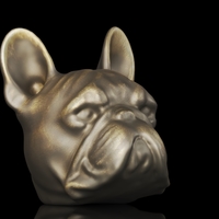 Creative Co-Op Decorative Antique Resin Dog Head - Thumbnail 4