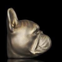 Creative Co-Op Decorative Antique Resin Dog Head - Thumbnail 6
