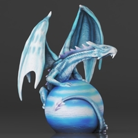 Urbalabs Large Dragon Figurines Statue - Thumbnail 2