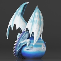 Urbalabs Large Dragon Figurines Statue - Thumbnail 6