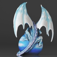 Urbalabs Large Dragon Figurines Statue - Thumbnail 8