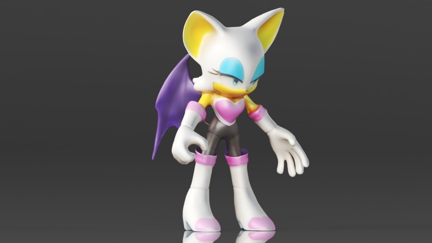 Sonic the Hedgehog  Figure 3D Print 564298