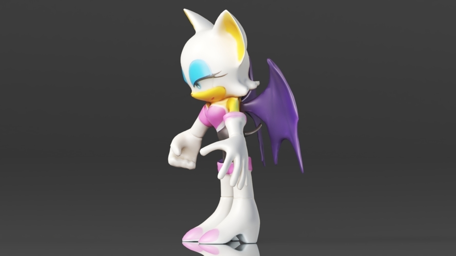 Sonic the Hedgehog  Figure 3D Print 564306