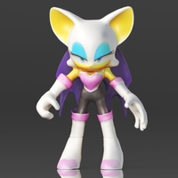 Small Sonic the Hedgehog  Figure 3D Printing 564310