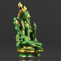 Buddhism Statue Green Tara Buddha Statue Feng Shui - Thumbnail 5