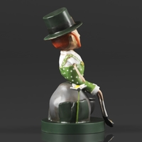 Art Amaze Abstract Figure Gold Decor Accent - Thumbnail 6