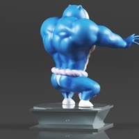 Figura de acción Pokémon Snorlax Bodybuilder - Thumbnail 7