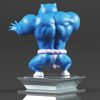 Figura de acción Pokémon Snorlax Bodybuilder - Thumbnail 9