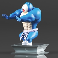 Figura de acción Pokémon Snorlax Bodybuilder - Thumbnail 12