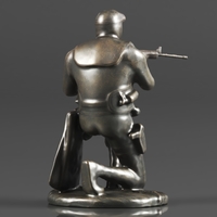 Seal Diver Soldier Taking Aim with Rifle Statue - Thumbnail 8